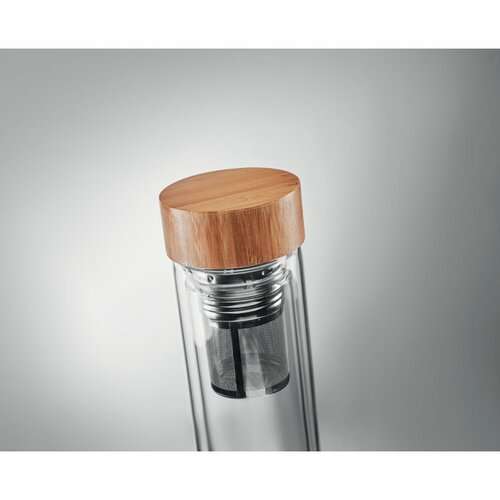 BATUMI GLASS Trinkflasche Glas 400ml