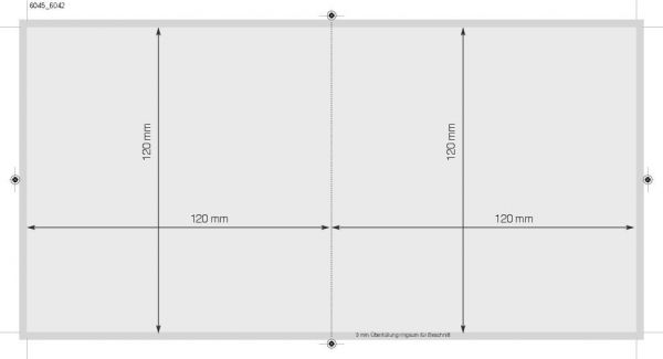 Weihnachtskarte Heartbreaker, 1-4 c Digitaldruck inklusive, ohne Kuvert