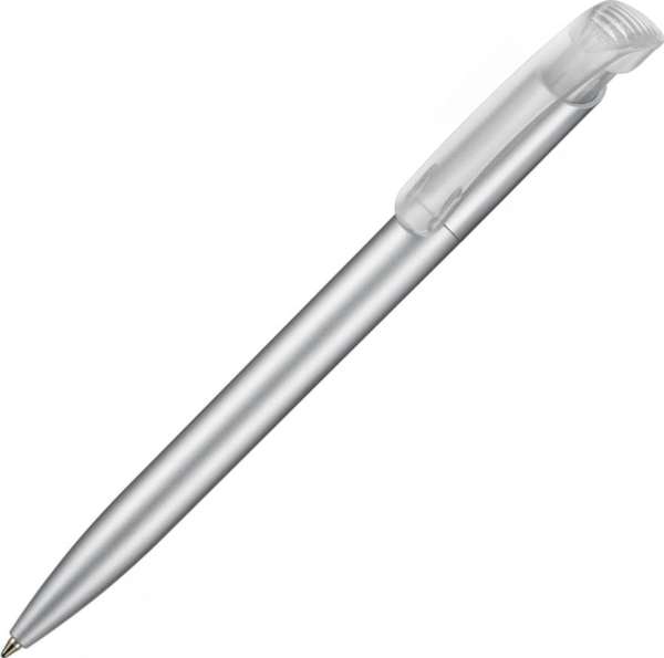 Kugelschreiber Clear Silver Frozen