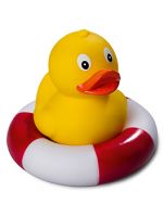 Vorschau: Quietsche-Ente, stehend Vorschau: Quietsche-Ente, stehend