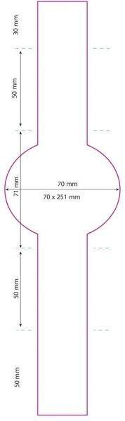Glücks-Zylinder, Glückskleezwiebelchen, 1-4 c Digitaldruck inklusive