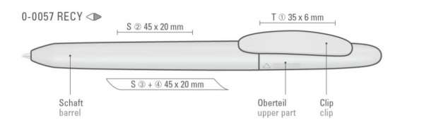 Uma Drehkugelschreiber Iconic Recy