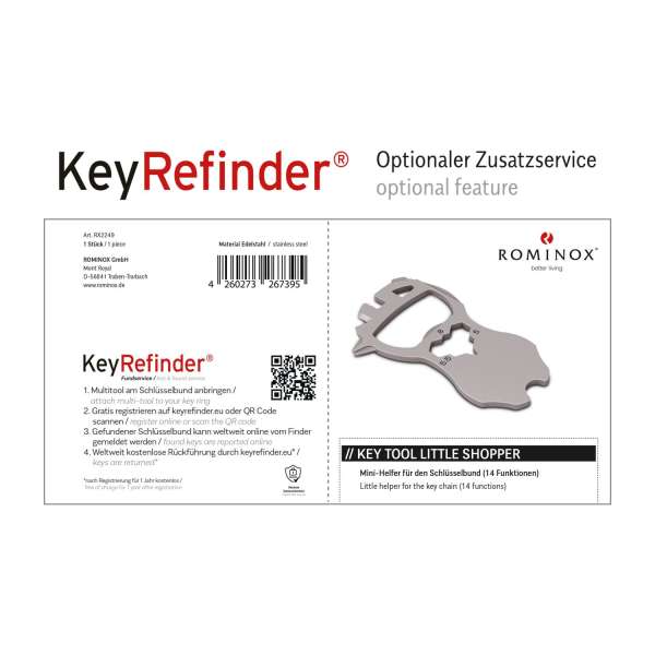 ROMINOX® Key Tool Little Shopper 14 functions (Männchen)