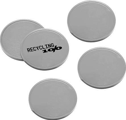 1-Euro-Einkaufswagenchip Recycling