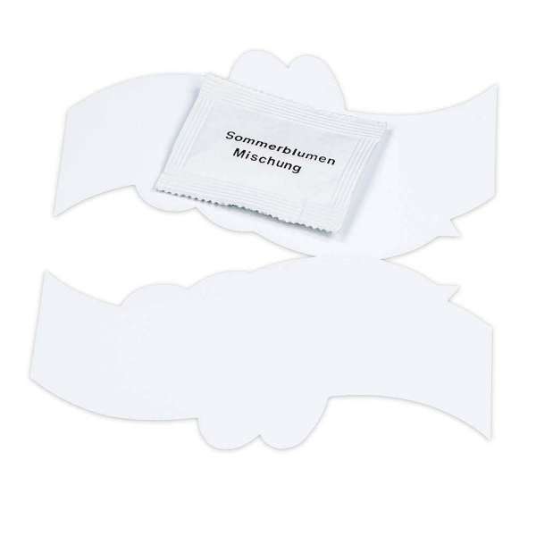 Bienen Klappkärtchen mit Samen - Standardmotiv - Standard