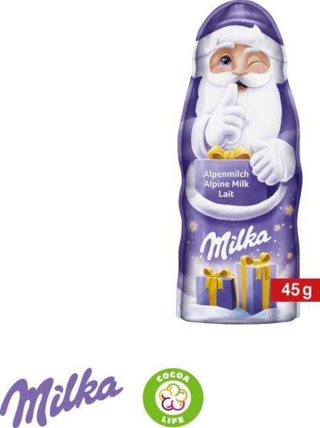 Milka Weihnachtsmann, 45 g