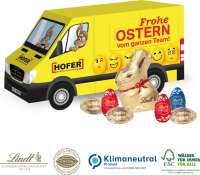 Lindt 3D Präsent Transporter süßer Füllung