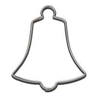 Vorschau: Backförmchen in der Werbetüte - Winter - Glocke Vorschau: Backförmchen in der Werbetüte - Winter - Glocke