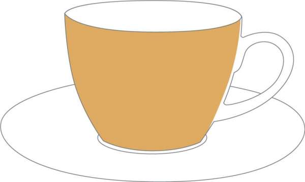 Milchkaffeetasse Form 537