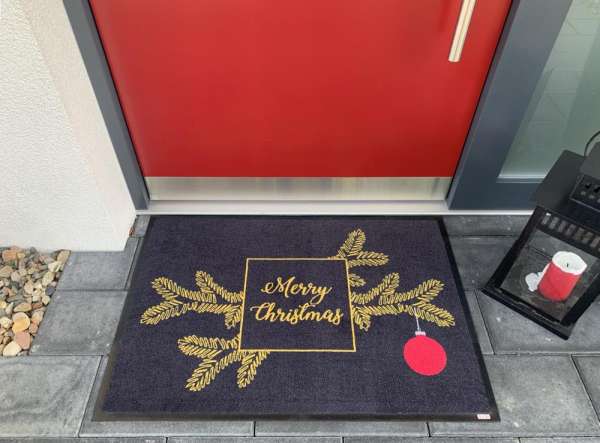 Werbematte Weihnachten div. Designs 60 x 90 cm