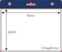 Vorschau: Ausweishülle, Querformat Vorschau: Ausweishülle, Querformat