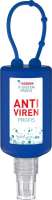 Vorschau: Hände-Desinfektionsspray (DIN EN 1500), 50 ml Bumper blau, Body Label (R-PET) Vorschau: Hände-Desinfektionsspray (DIN EN 1500), 50 ml Bumper blau, Body Label (R-PET)