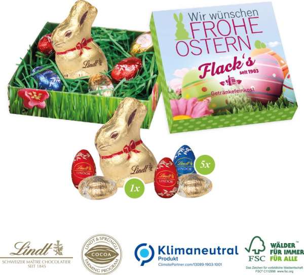 Osternest Schokolade von Lindt