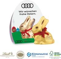 Werbeaufsteller Lindt Goldhase, 50 g