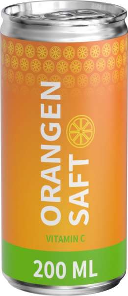 Orangensaft, 200 ml, Eco Label