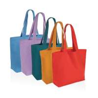 Vorschau: Impact Aware™ 240g/m² rCanvas Shopper mit Tasche Vorschau: Impact Aware™ 240g/m² rCanvas Shopper mit Tasche