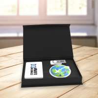Travel gift set Powerbank, Kofferanhänger, USB-Stick