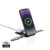 Vorschau: Swiss Peak 15W 3-in-1 magnetischer Wireles Charger aus rPU Vorschau: Swiss Peak 15W 3-in-1 magnetischer Wireles Charger aus rPU