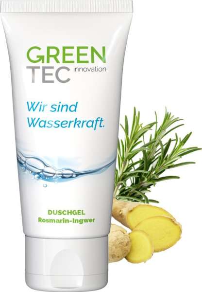 Duschgel Rosmarin-Ingwer, 50 ml Tube