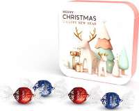 Appventsbox 50g Lindt Lindor Kugeln 4c Euroskala
