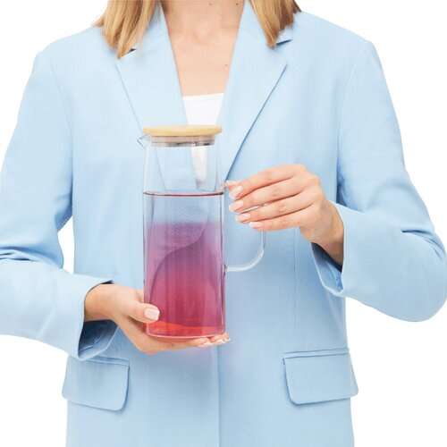 BAMBOO PITCHER - Glas-Karaffe