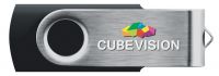 USB Speicherstick Twister 2 GB 2.0 inkl. Werbedruck