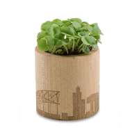 Vorschau: Pflanz-Holz rund mit Samen - Sommerblume, Rundum-Lasergravur Vorschau: Pflanz-Holz rund mit Samen - Sommerblume, Rundum-Lasergravur