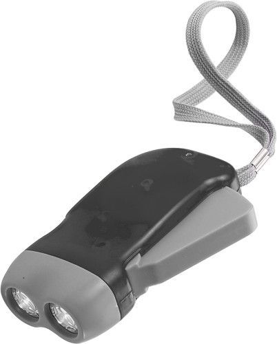 LED-Dynamotaschenlampe aus Kunststoff Tristan