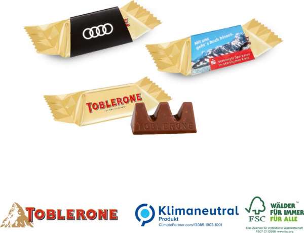 TOBLERONE Minis Werbeschuber