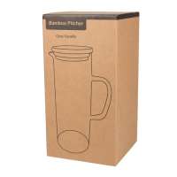Vorschau: BAMBOO PITCHER - Glas-Karaffe Vorschau: BAMBOO PITCHER - Glas-Karaffe