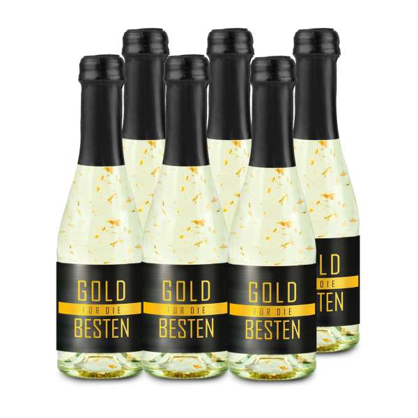 Präsentset 6x Gold für die Besten, 0,2 l