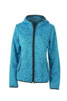 Ladies' Knitted Fleece Hoody