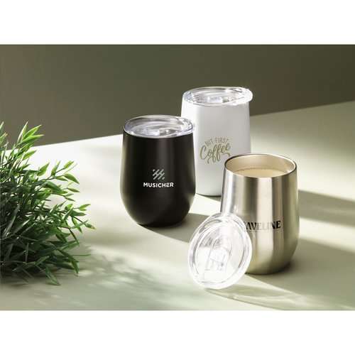 Huevo RCS Recycled Steel Cup 350 ml Thermobecher