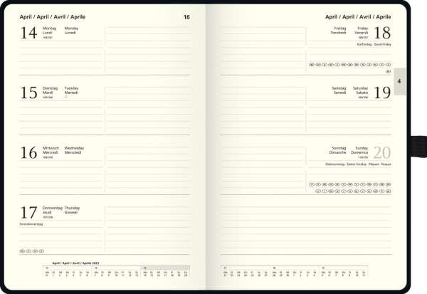 Buchkalender Modell 791 66 Kompagnon