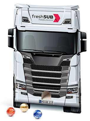 Lindt Lindor Adventsspender &quot;LKW&quot;