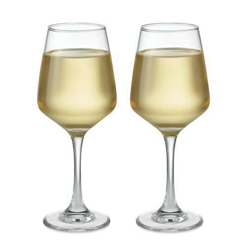 CHEERS Set mit 2 Weingläsern
