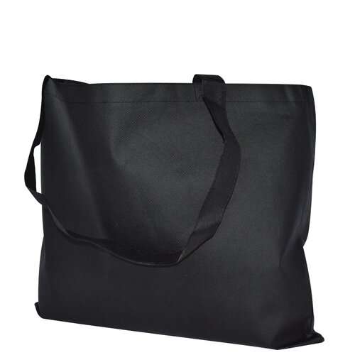 Non-Woven-Tasche mit langen Griffen - 100 g/m² - 46 x 42 cm