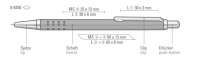 Vorschau: Uma Metall-Druckkugelschreiber Slimline Vorschau: Uma Metall-Druckkugelschreiber Slimline