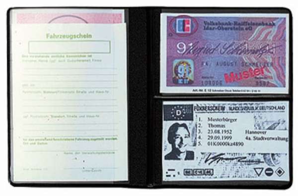CreativDesign Ausweistasche "Euro" Star
