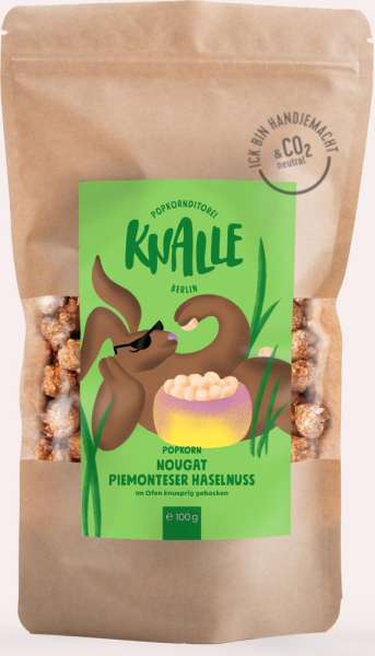 Oster-Popkorn 100g Nougat Piemonteser Haselnuss