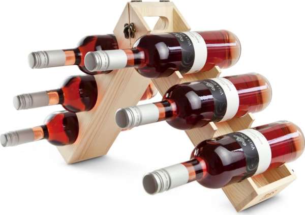 Präsentset RACKPACK – Original, 2in1 Weinverpackung und Weinregal (ohne Wein)