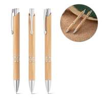 Vorschau: BETA BAMBOO. Kugelschreiber aus Bambus mit Clip und Details aus Metall Vorschau: BETA BAMBOO. Kugelschreiber aus Bambus mit Clip und Details aus Metall