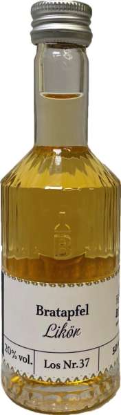 Bratapfellikör 50 ml in Tastingflasche, 20 % vol.