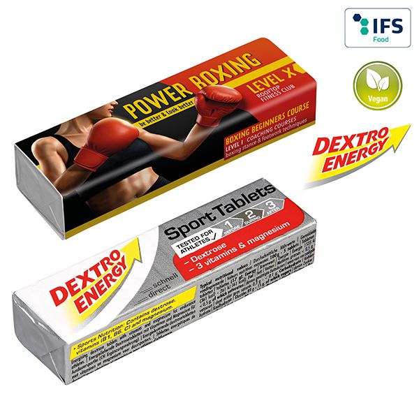 Dextro Energy Stange Sport Vitamine Magnesium Pfefferminz Susse Werbung Essen Trinken Prodono Onlineshop Fur Werbeartikel