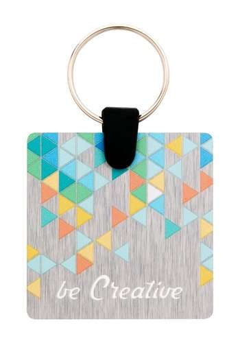 Aluudy C Schlüsselanhänger (quadratisch)