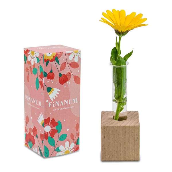 Mini-Vase - mit Digitaldruck und Lasergravur