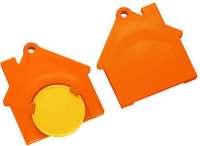 Chip gelb, Chiphalter orange