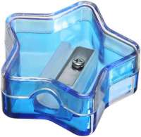 Grundfarbe glasklar, Unterteil blau-transparent