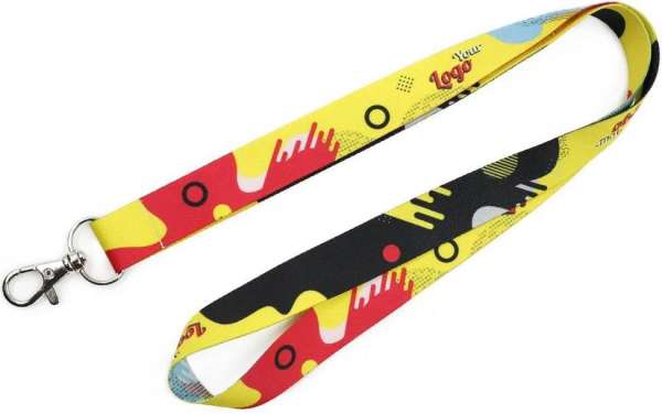 Basic Schlüsselband Lanyard, beidseitiger regelm. Sublimationsdruck