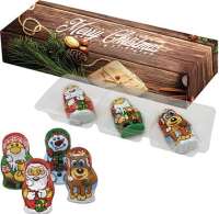 Schoko-Weihnachtsbärchen, ca. 20g, Faltschachtel